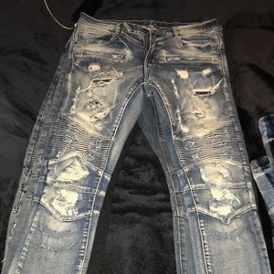 Embellish designer jeans